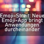 Emoji-Streit: Neue Emoji-App bringt Anwendungen durcheinander