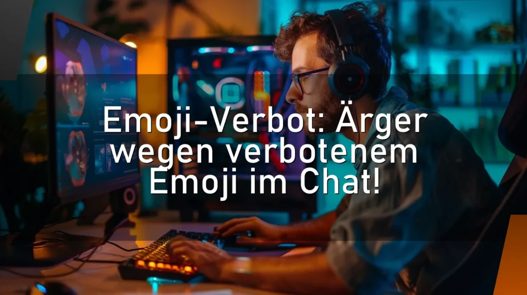 Emoji-Verbot: Ärger wegen verbotenem Emoji im Chat!