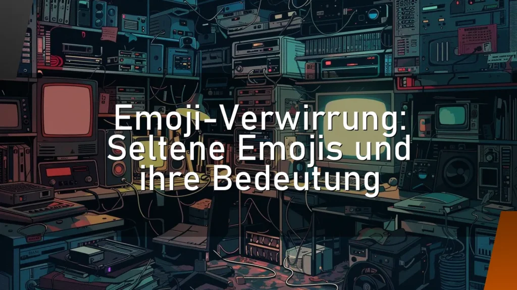 Emoji-Verwirrung: Seltene Emojis und ihre Bedeutung
