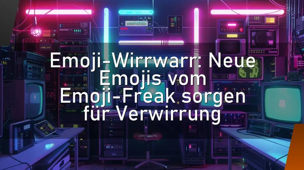 Emoji-Wirrwarr: Neue Emojis vom Emoji-Freak sorgen für Verwirrung