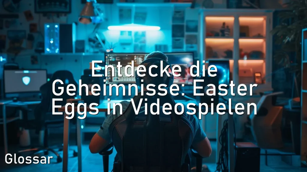 Entdecke die Geheimnisse: Easter Eggs in Videospielen