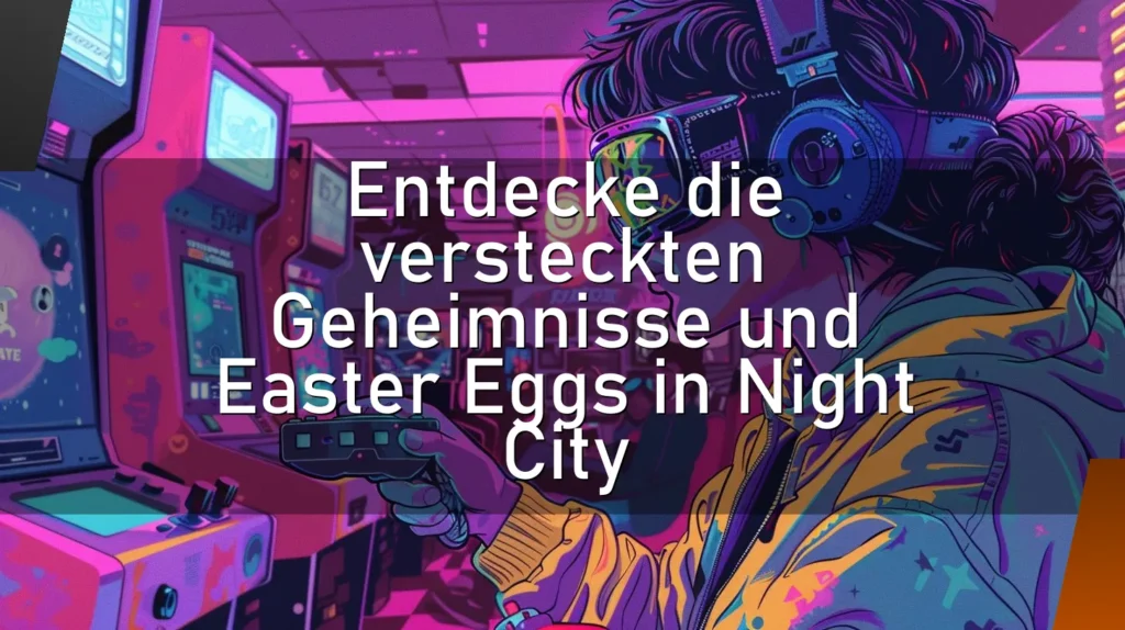 Entdecke die versteckten Geheimnisse und Easter Eggs in Night City