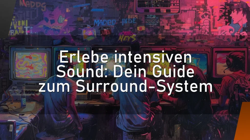 Erlebe intensiven Sound: Dein Guide zum Surround-System