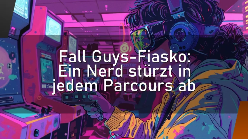 Fall Guys-Fiasko: Ein Nerd stürzt in jedem Parcours ab