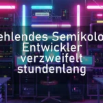 Fehlendes Semikolon: Entwickler verzweifelt stundenlang