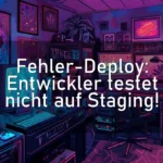 Fehler-Deploy: Entwickler testet nicht auf Staging!