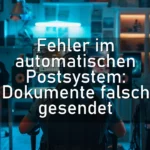 Fehler im automatischen Postsystem: Dokumente falsch gesendet
