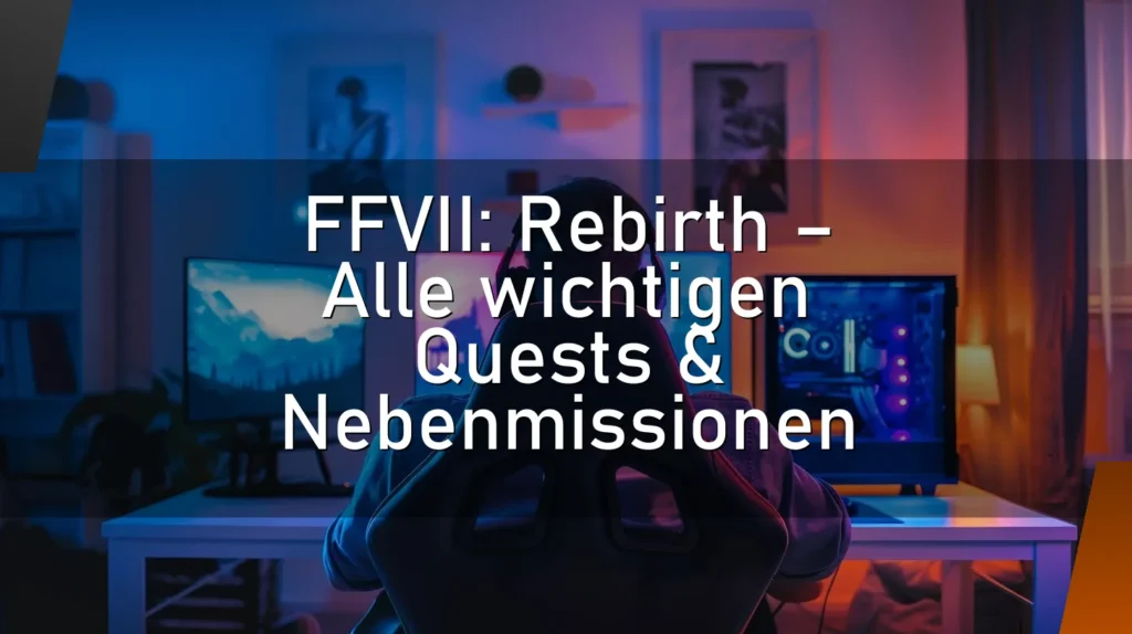 FFVII: Rebirth – Alle wichtigen Quests & Nebenmissionen