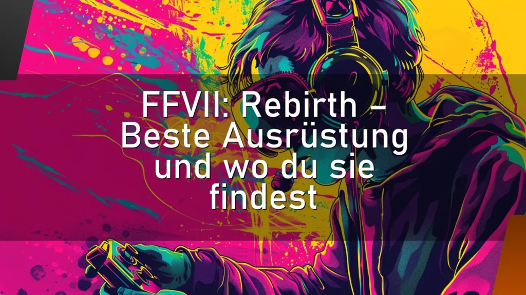 FFVII: Rebirth – Beste Ausrüstung und wo du sie findest