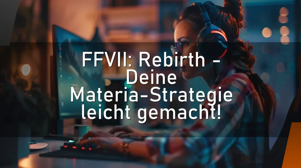 FFVII: Rebirth – Deine Materia-Strategie leicht gemacht!