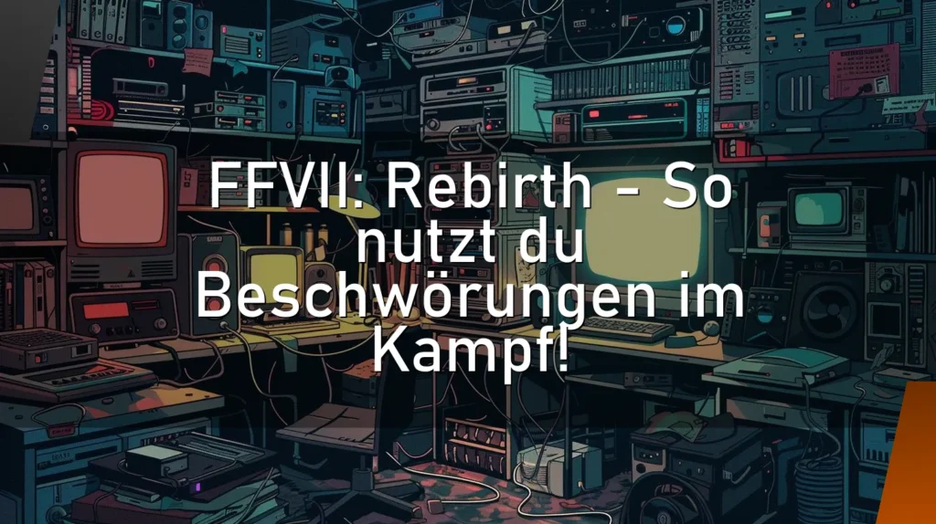 FFVII: Rebirth – So nutzt du Beschwörungen im Kampf!