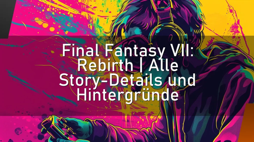 Final Fantasy VII: Rebirth | Alle Story-Details und Hintergründe