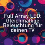 Full Array LED: Gleichmäßige Beleuchtung für deinen TV