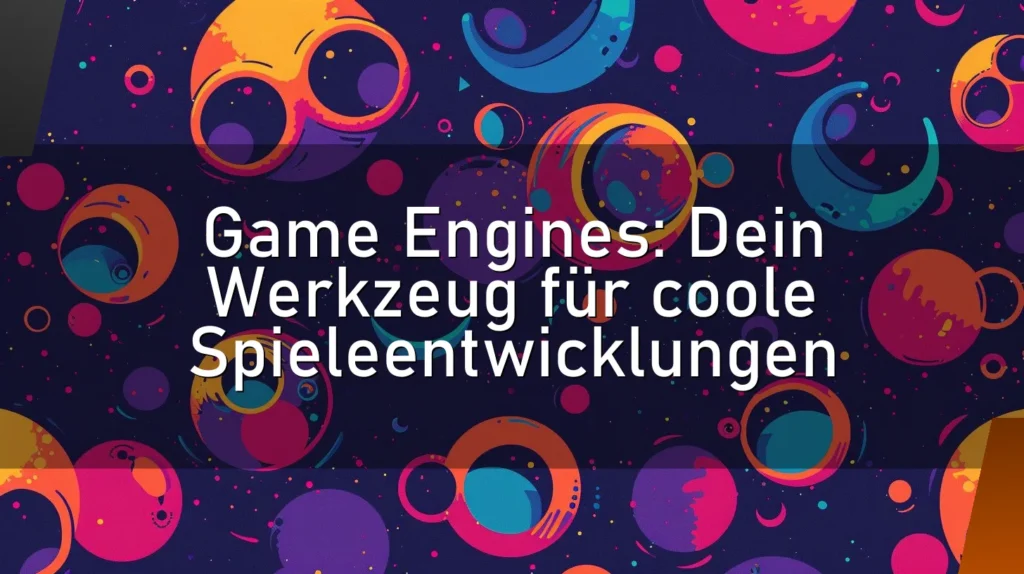 Game Engines: Dein Werkzeug für coole Spieleentwicklungen