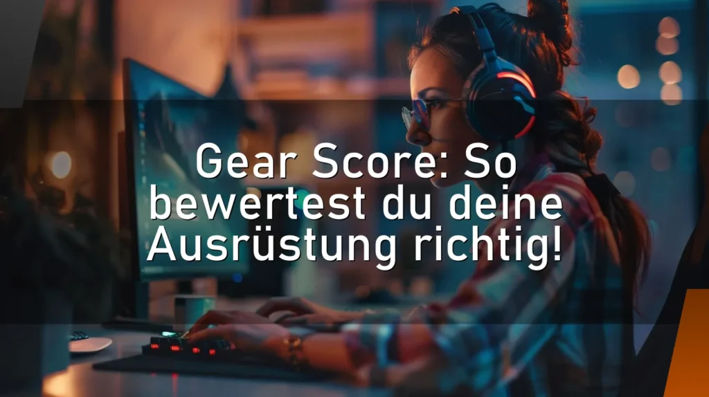 Gear Score: So bewertest du deine Ausrüstung richtig!
