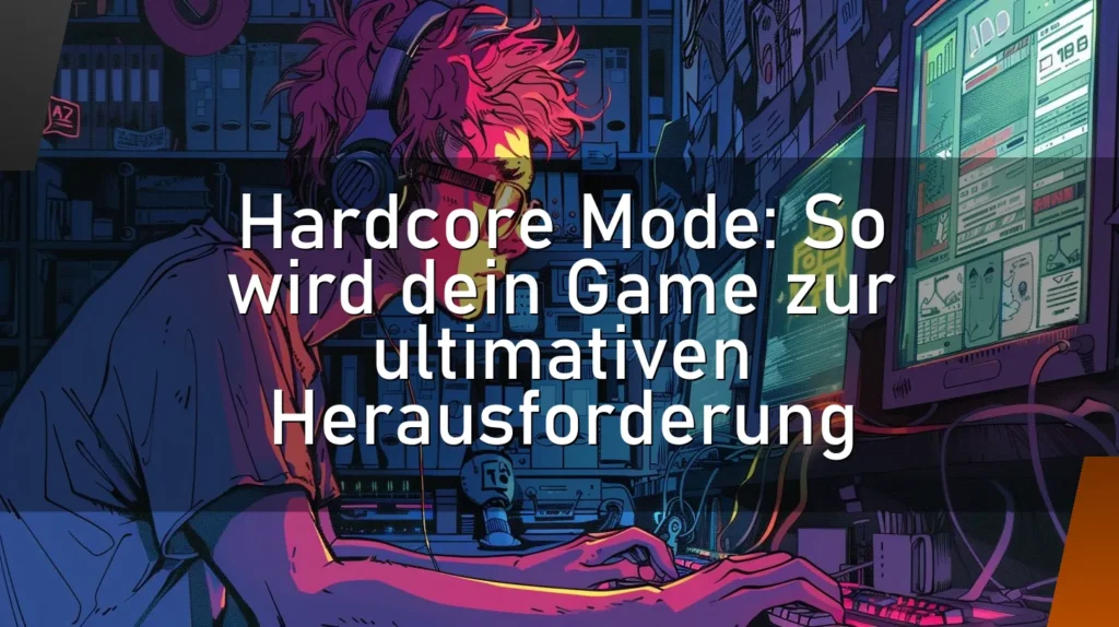 Hardcore Mode: So wird dein Game zur ultimativen Herausforderung