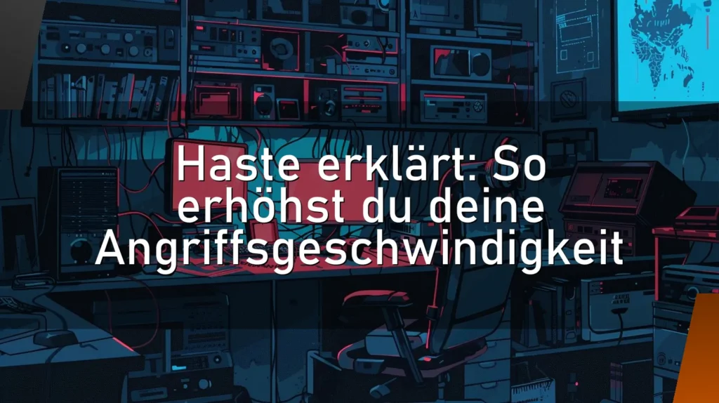 Haste erklärt: So erhöhst du deine Angriffsgeschwindigkeit