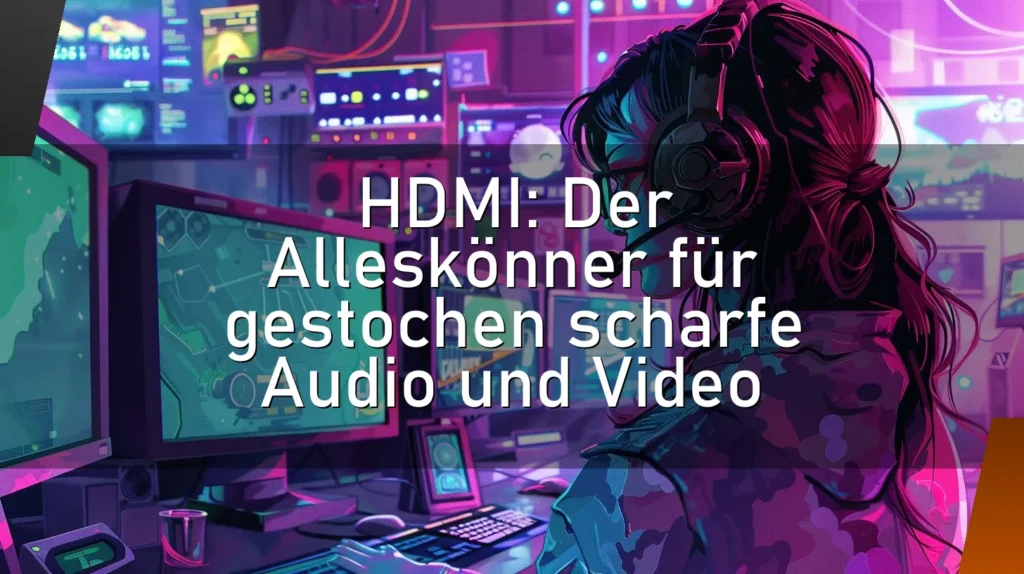HDMI: Der Alleskönner für gestochen scharfe Audio und Video