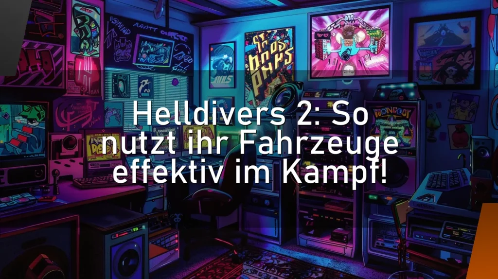 Helldivers 2: So nutzt ihr Fahrzeuge effektiv im Kampf!