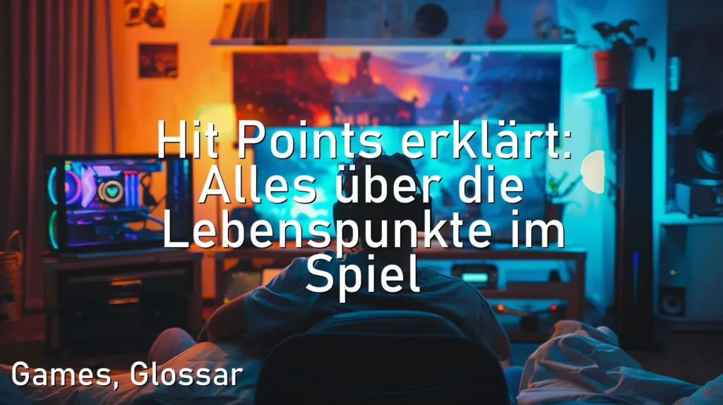 Hit Points erklärt: Alles über die Lebenspunkte im Spiel