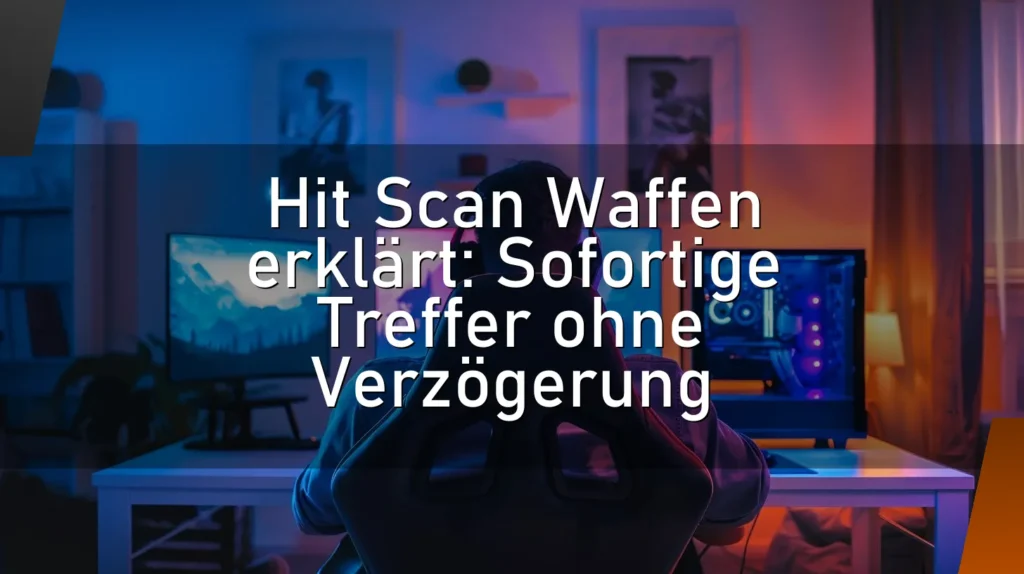 Hit Scan Waffen erklärt: Sofortige Treffer ohne Verzögerung