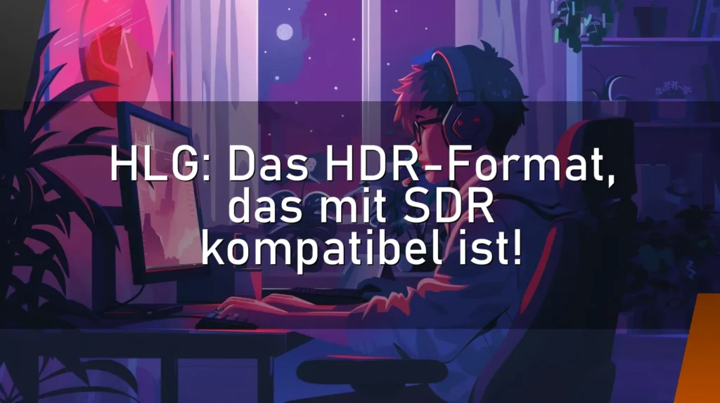 HLG: Das HDR-Format, das mit SDR kompatibel ist!
