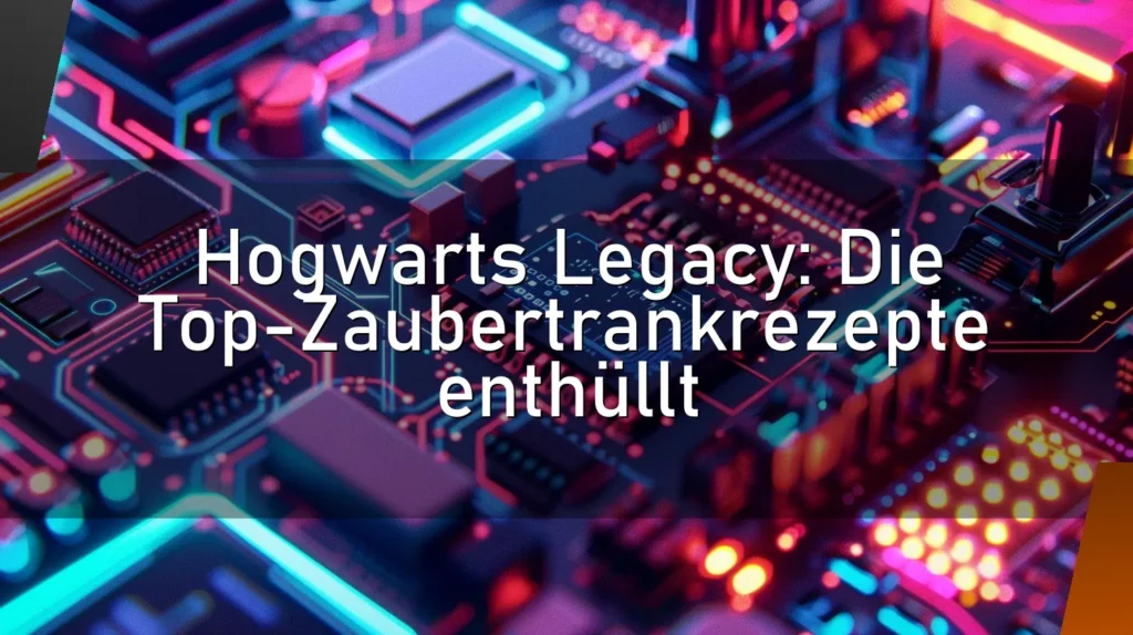 Hogwarts Legacy: Die Top-Zaubertrankrezepte enthüllt