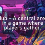 Hub – A central area in a game where players gather.