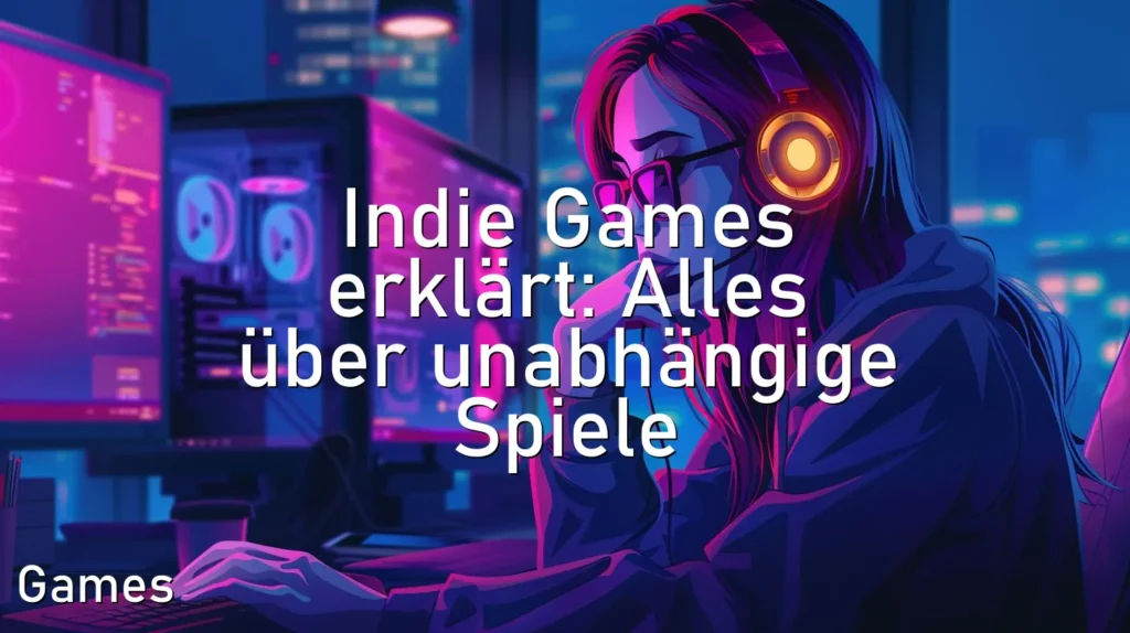 Indie Games erklärt: Alles über unabhängige Spiele