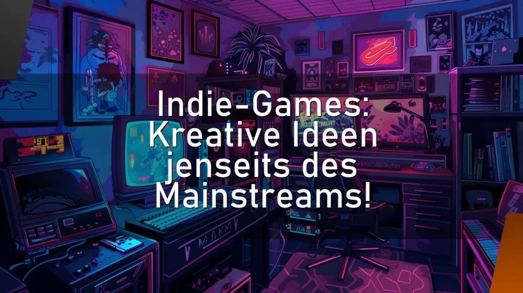 Indie-Games: Kreative Ideen jenseits des Mainstreams!