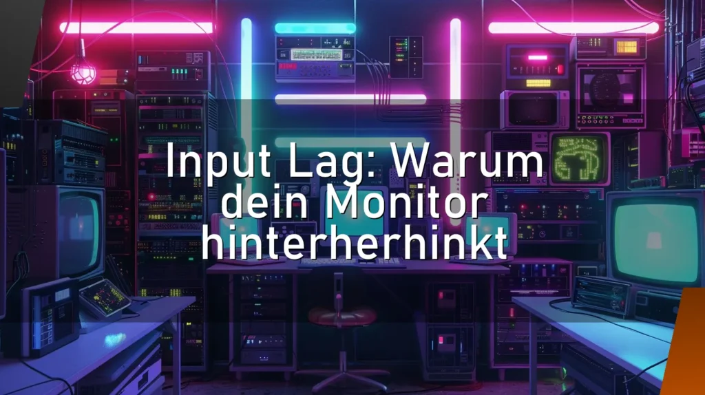Input Lag: Warum dein Monitor hinterherhinkt
