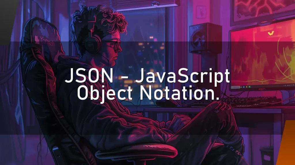 JSON – JavaScript Object Notation.