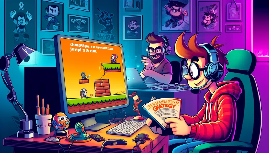 Springen, Laufen, Siegen: Coole, nerdige Strategien für Jump & Run Games 🎮🏃‍♂️