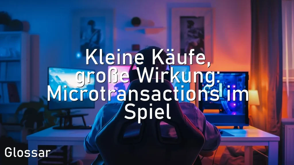 Kleine Käufe, große Wirkung: Microtransactions im Spiel