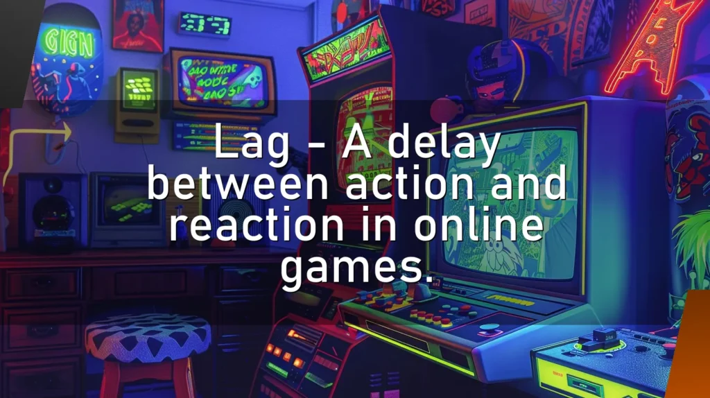 Lag – A delay between action and reaction in online games.