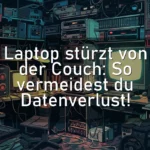 Laptop stürzt von der Couch: So vermeidest du Datenverlust!