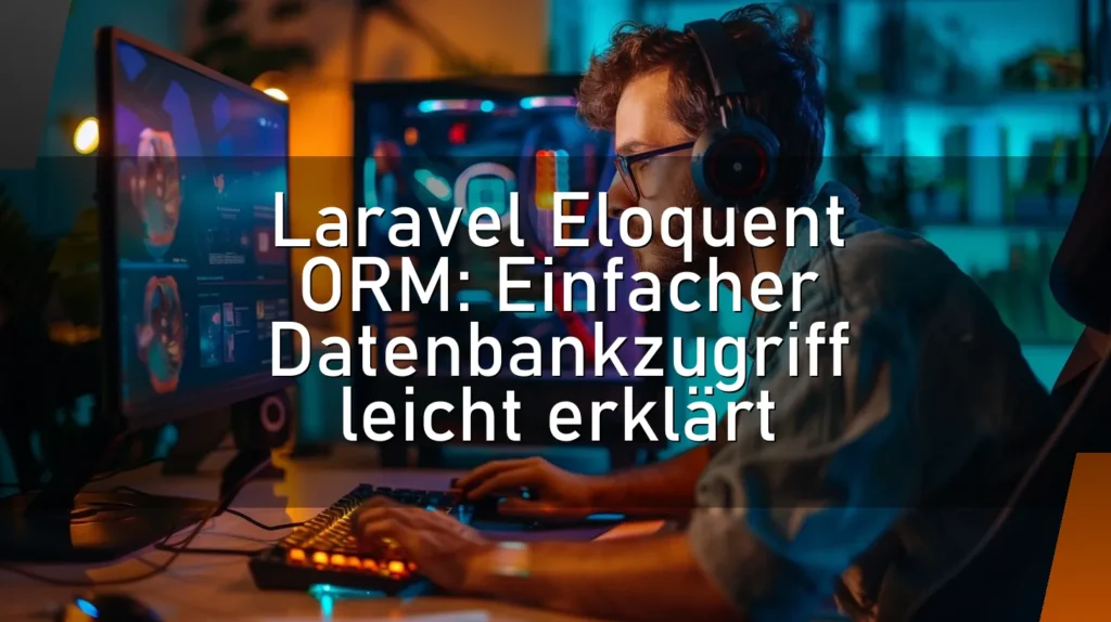 Laravel Eloquent ORM: Einfacher Datenbankzugriff leicht erklärt