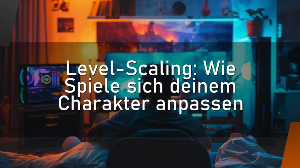 Level-Scaling: Wie Spiele sich deinem Charakter anpassen