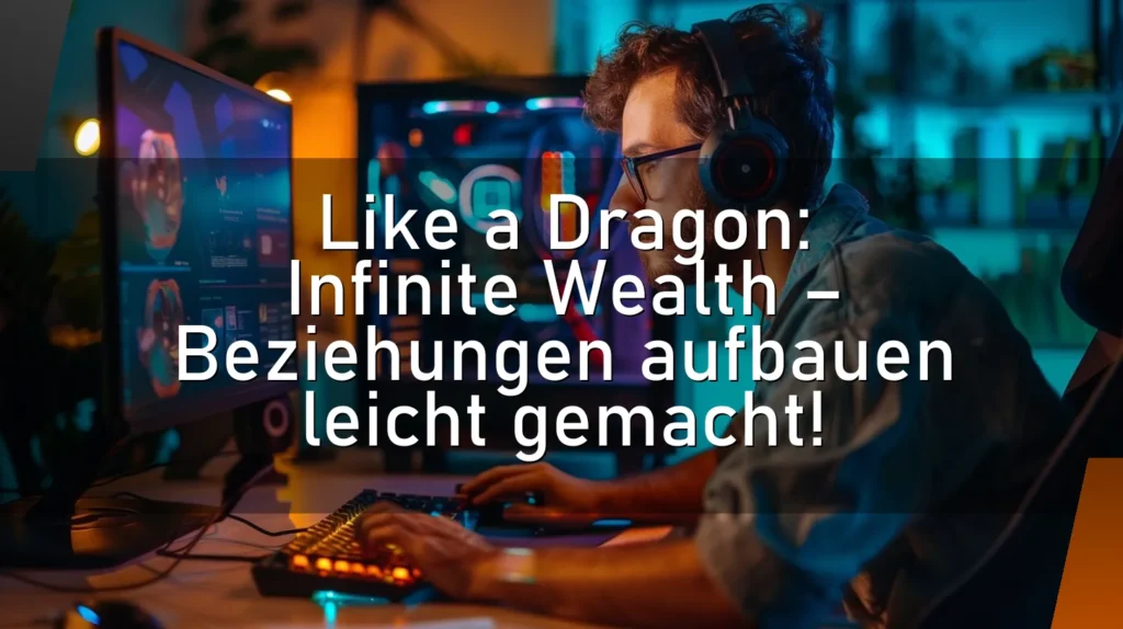 Like a Dragon: Infinite Wealth – Beziehungen aufbauen leicht gemacht!