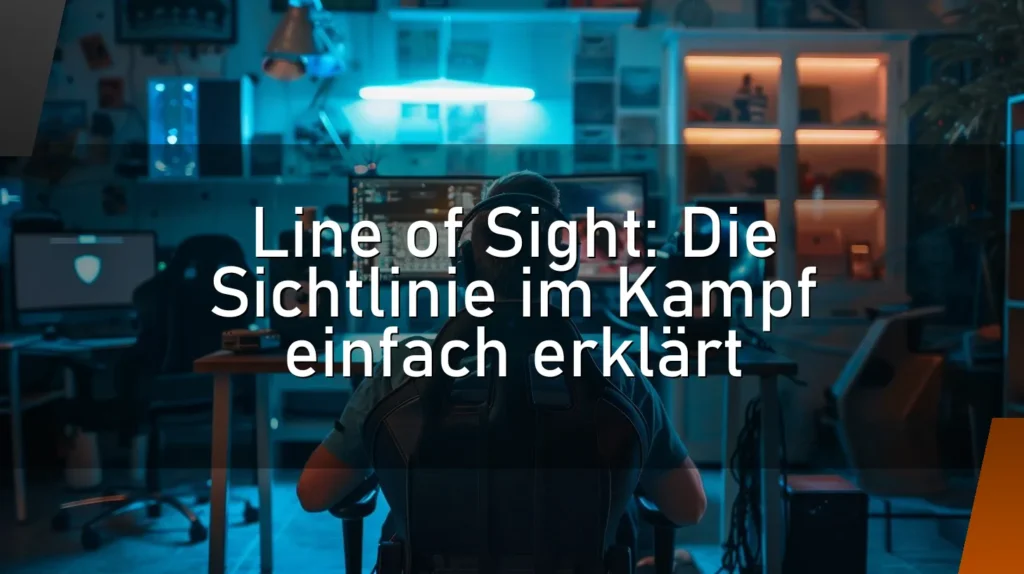 Line of Sight: Die Sichtlinie im Kampf einfach erklärt