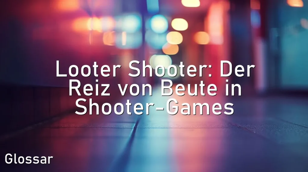 Looter Shooter: Der Reiz von Beute in Shooter-Games