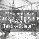 **Meister der Strategie: Tipps und Tricks für Taktik-Spiele**