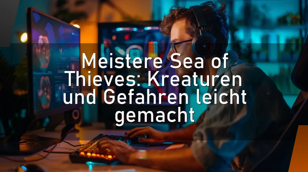 Meistere Sea of Thieves: Kreaturen und Gefahren leicht gemacht
