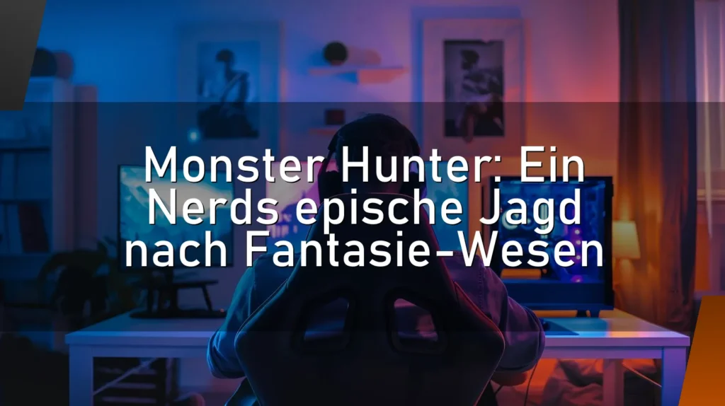 Monster Hunter: Ein Nerds epische Jagd nach Fantasie-Wesen
