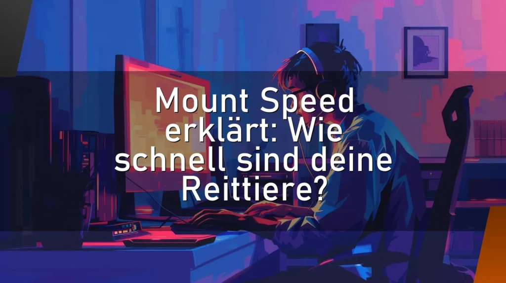 Mount Speed erklärt: Wie schnell sind deine Reittiere?