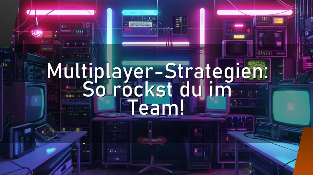 Multiplayer-Strategien: So rockst du im Team!