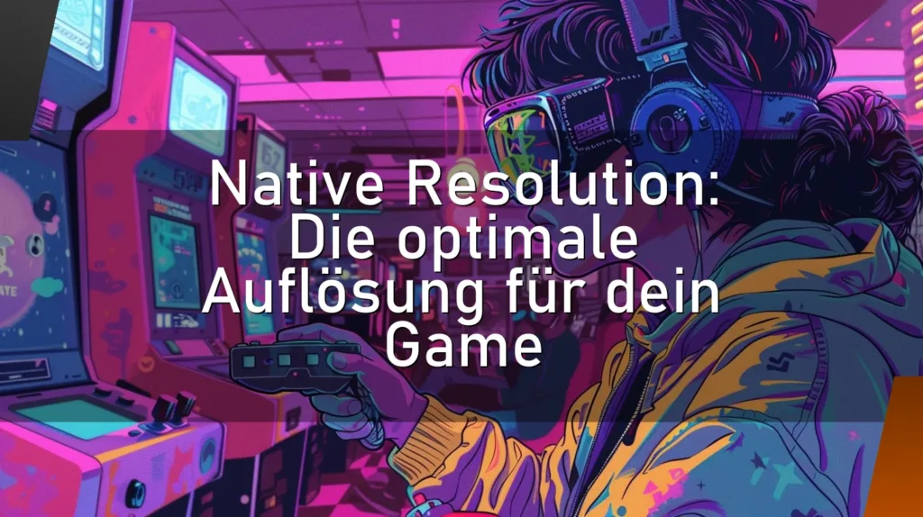Native Resolution: Die optimale Auflösung für dein Game