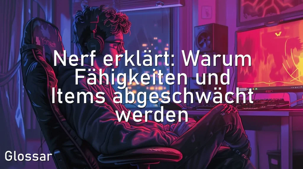 Nerf erklärt: Warum Fähigkeiten und Items abgeschwächt werden