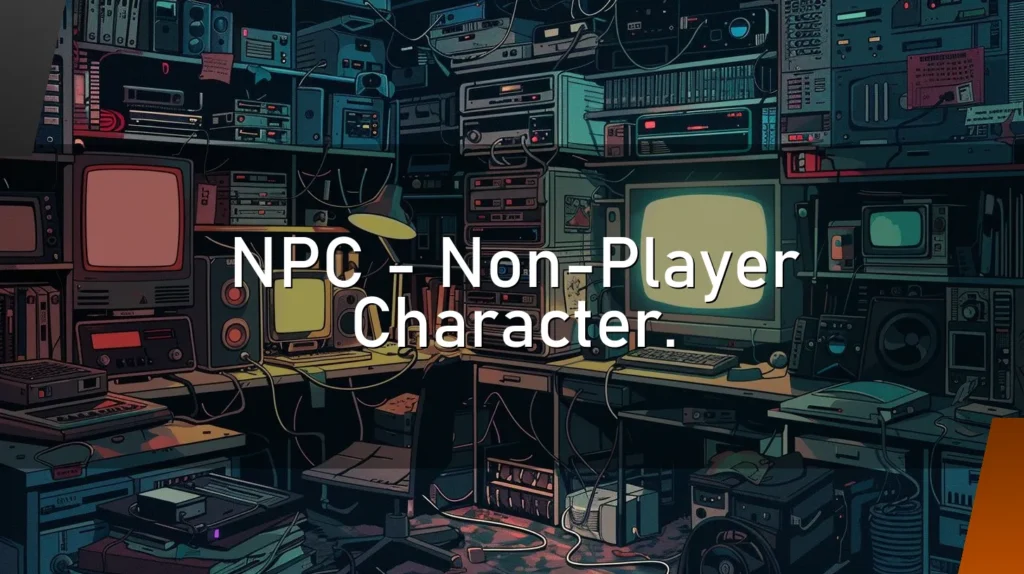 NPC – Non-Player Character.