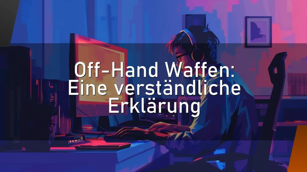 Off-Hand Waffen: Eine verständliche Erklärung